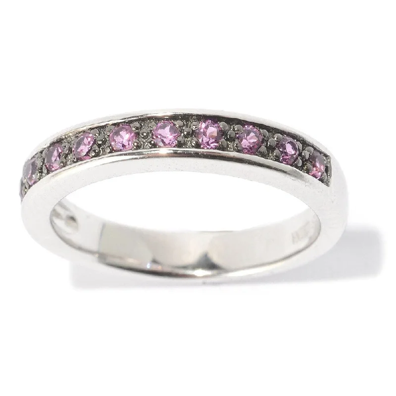 Moonstone Gemstone Rings in Silver - Plated Copper with a Celtic - Inspired Pattern for a Mystical VibeWhite Platinum over Silver Multicolor Round Gemstone Midi Ring Moonstone Gemstone Rings in Silver - Plated Copper with a Celtic - Inspired Pattern for a Mystical VibeWhite Platinum over Silver Multicolor Round Gemstone Midi Ring