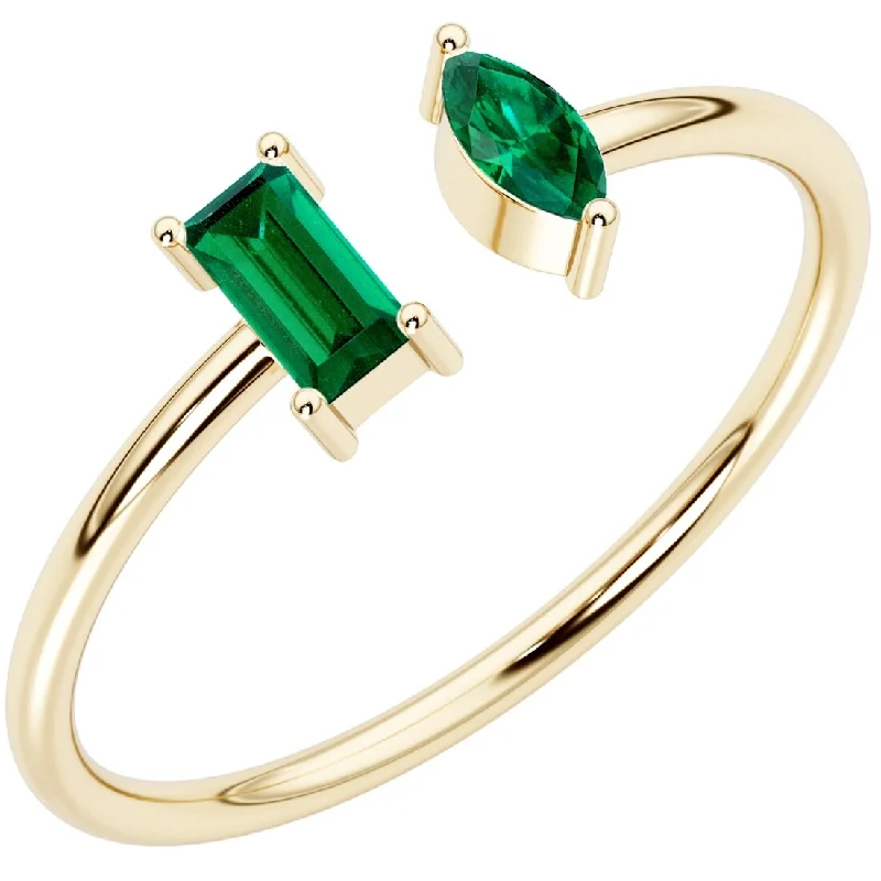 Alexandrite Gemstone Rings in Platinum with a Hidden Halo for a Rare and Luxurious Piece14k Gold Plated Sterling Silver 1.75 ct total Emerald Ring Alexandrite Gemstone Rings in Platinum with a Hidden Halo for a Rare and Luxurious Piece14k Gold Plated Sterling Silver 1.75 ct total Emerald Ring