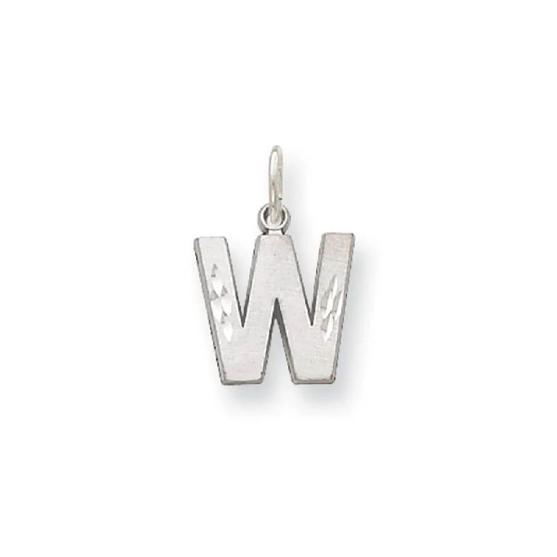 Double - Heart Pendant with Interlocking Design for CouplesCoral - Trimmed Pendants with Seashell and Pearl Accents14k White Gold, Julia Collection, Small Satin Block Initial W Pendant Double - Heart Pendant with Interlocking Design for CouplesCoral - Trimmed Pendants with Seashell and Pearl Accents14k White Gold, Julia Collection, Small Satin Block Initial W Pendant