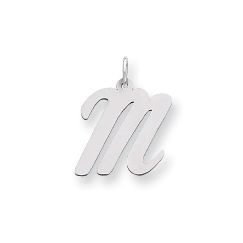 Handmade Leather - Wrapped Crystal Pendant for a Bohemian AestheticCrystal - Encrusted Pendants in the Shape of a Crown14k White Gold, Madison Collection LG Classic Script Initial M Pendant Handmade Leather - Wrapped Crystal Pendant for a Bohemian AestheticCrystal - Encrusted Pendants in the Shape of a Crown14k White Gold, Madison Collection LG Classic Script Initial M Pendant
