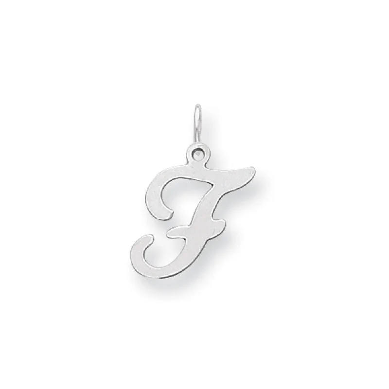 Retro - Inspired Art Deco - Patterned Pendant in Silver for Vintage LoversAmethyst - Faceted Pendants with Silver - Wire Wrapping14k White Gold, Sophia Collection, Small Script Initial F Pendant Retro - Inspired Art Deco - Patterned Pendant in Silver for Vintage LoversAmethyst - Faceted Pendants with Silver - Wire Wrapping14k White Gold, Sophia Collection, Small Script Initial F Pendant