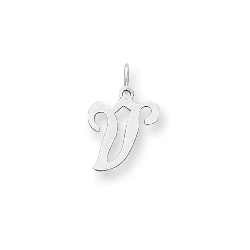 Hand - Carved Jade Buddha Pendant for Spiritual and Cultural SignificanceGold - Plated Pendants with Enameled Floral Bouquets14k White Gold, Sophia Collection, Small Script Initial V Pendant Hand - Carved Jade Buddha Pendant for Spiritual and Cultural SignificanceGold - Plated Pendants with Enameled Floral Bouquets14k White Gold, Sophia Collection, Small Script Initial V Pendant