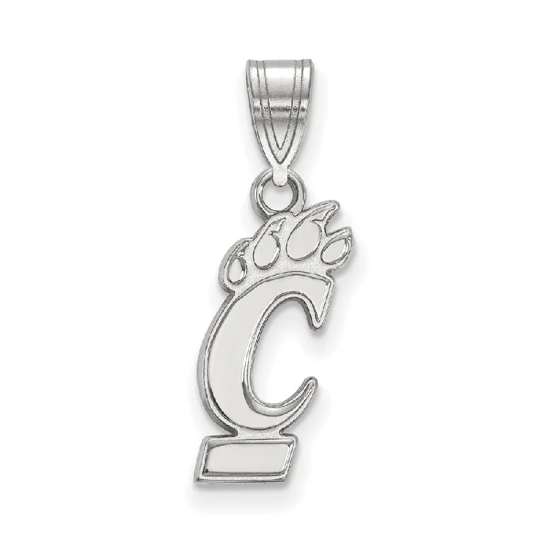 Water - Resistant Stainless Steel Diving - Themed Pendant for DiversLeather - Wrapped Pendants with Brass Stud Embellishments14k White Gold U of Cincinnati Medium Logo Pendant Water - Resistant Stainless Steel Diving - Themed Pendant for DiversLeather - Wrapped Pendants with Brass Stud Embellishments14k White Gold U of Cincinnati Medium Logo Pendant