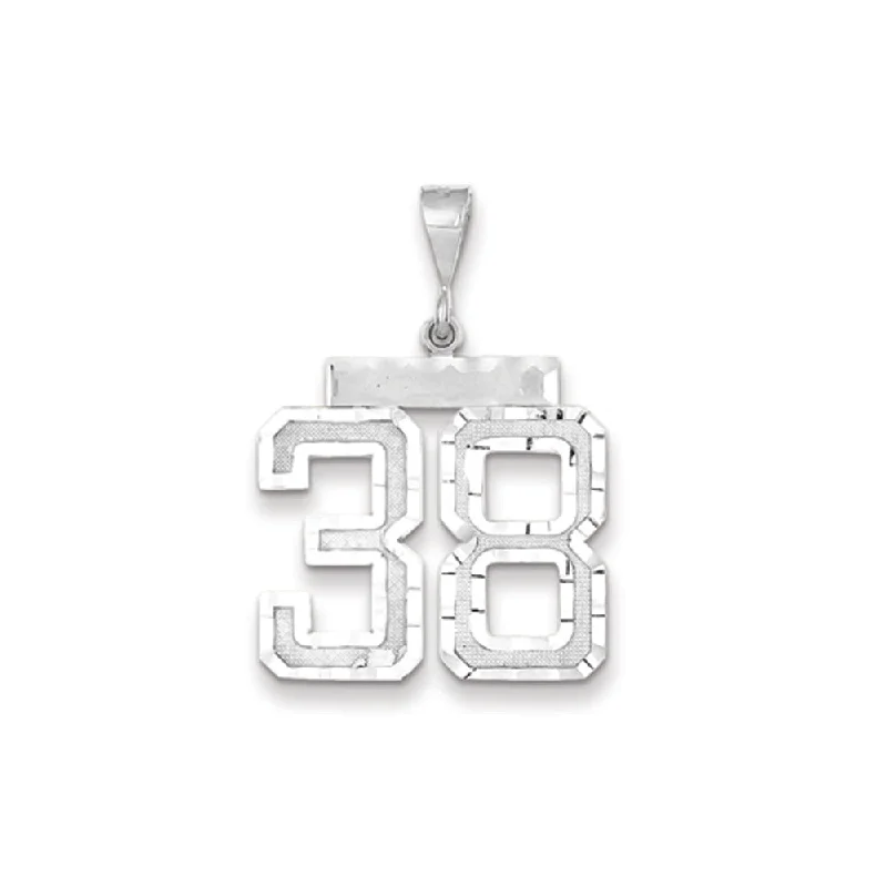 Mother - of - Pearl Inlaid Seahorse Pendant for Beach LoversObsidian Pendants with Shiny Mirror - Like Surfaces14k White Gold, Varsity Collection, Large D/C Pendant, Number 38 Mother - of - Pearl Inlaid Seahorse Pendant for Beach LoversObsidian Pendants with Shiny Mirror - Like Surfaces14k White Gold, Varsity Collection, Large D/C Pendant, Number 38