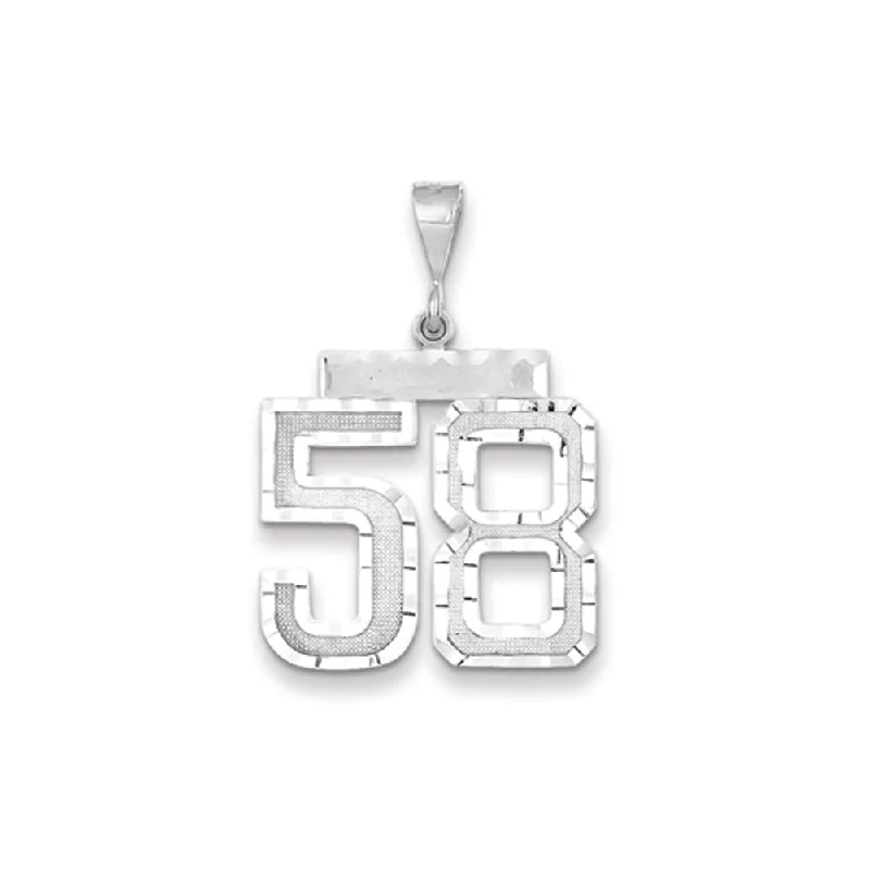 Magnetic - Locking Pendant with Hidden Compartment for Secret MessagesRose - Quartz Pendants with Heart - Shaped Cutouts14k White Gold, Varsity Collection, Large D/C Pendant, Number 58 Magnetic - Locking Pendant with Hidden Compartment for Secret MessagesRose - Quartz Pendants with Heart - Shaped Cutouts14k White Gold, Varsity Collection, Large D/C Pendant, Number 58