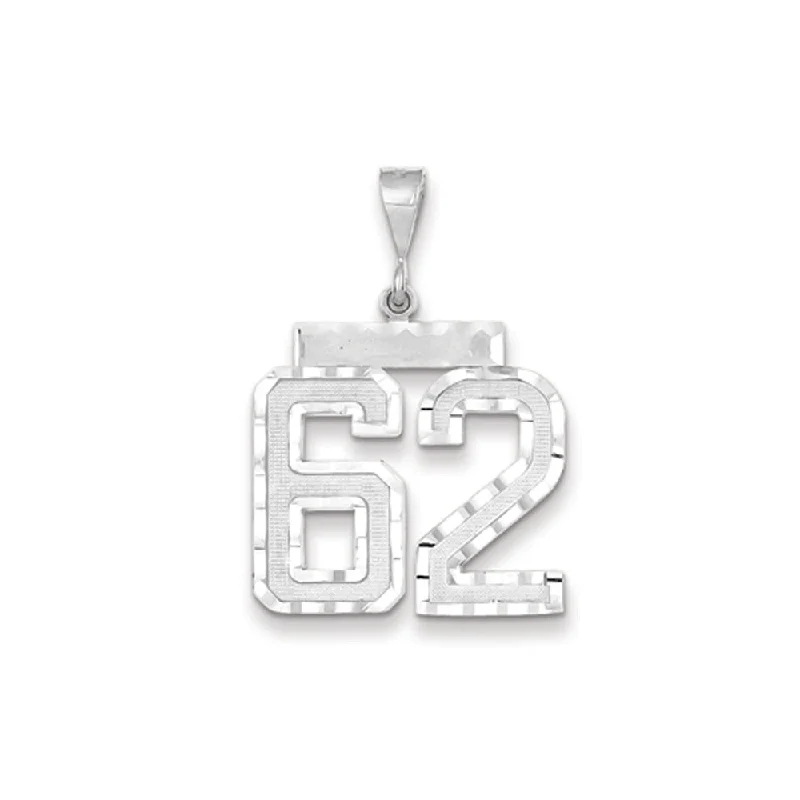 Laser - Cut Woodland Scene Pendant for Nature EnthusiastsStainless Steel Pendants with Laser - Etched Motivational Quotes14k White Gold, Varsity Collection, Large D/C Pendant, Number 62 Laser - Cut Woodland Scene Pendant for Nature EnthusiastsStainless Steel Pendants with Laser - Etched Motivational Quotes14k White Gold, Varsity Collection, Large D/C Pendant, Number 62