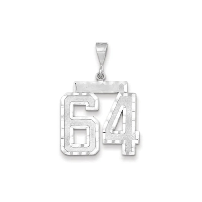 18K Gold - Plated Angel Wing Pendant for a Symbolic and Elegant AccessorySterling Silver Pendants with Hand - Engraved Family Crests14k White Gold, Varsity Collection, Large D/C Pendant, Number 64 18K Gold - Plated Angel Wing Pendant for a Symbolic and Elegant AccessorySterling Silver Pendants with Hand - Engraved Family Crests14k White Gold, Varsity Collection, Large D/C Pendant, Number 64