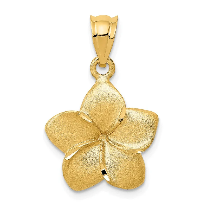 Laser - Cut Woodland Scene Pendant for Nature EnthusiastsStainless Steel Pendants with Laser - Etched Motivational Quotes14k Yellow Gold 15mm Satin Plumeria Pendant Laser - Cut Woodland Scene Pendant for Nature EnthusiastsStainless Steel Pendants with Laser - Etched Motivational Quotes14k Yellow Gold 15mm Satin Plumeria Pendant