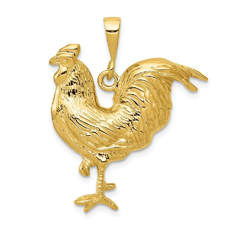 Double - Heart Pendant with Interlocking Design for CouplesCoral - Trimmed Pendants with Seashell and Pearl Accents14k Yellow Gold 2D Rooster Pendant, 25mm Double - Heart Pendant with Interlocking Design for CouplesCoral - Trimmed Pendants with Seashell and Pearl Accents14k Yellow Gold 2D Rooster Pendant, 25mm