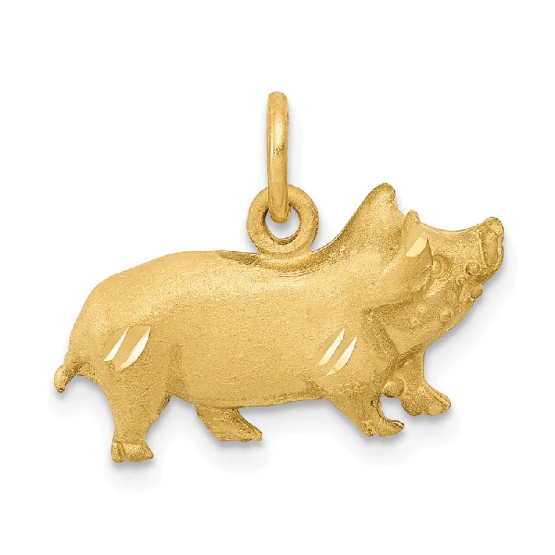 Adjustable - Chain Cubic Zirconia Solitaire Pendant for a Sparkling GiftCopper Pendants with Hammered and Patinated Finishes14k Yellow Gold 2D Satin and Diamond Cut Pig Charm or Pendant Adjustable - Chain Cubic Zirconia Solitaire Pendant for a Sparkling GiftCopper Pendants with Hammered and Patinated Finishes14k Yellow Gold 2D Satin and Diamond Cut Pig Charm or Pendant