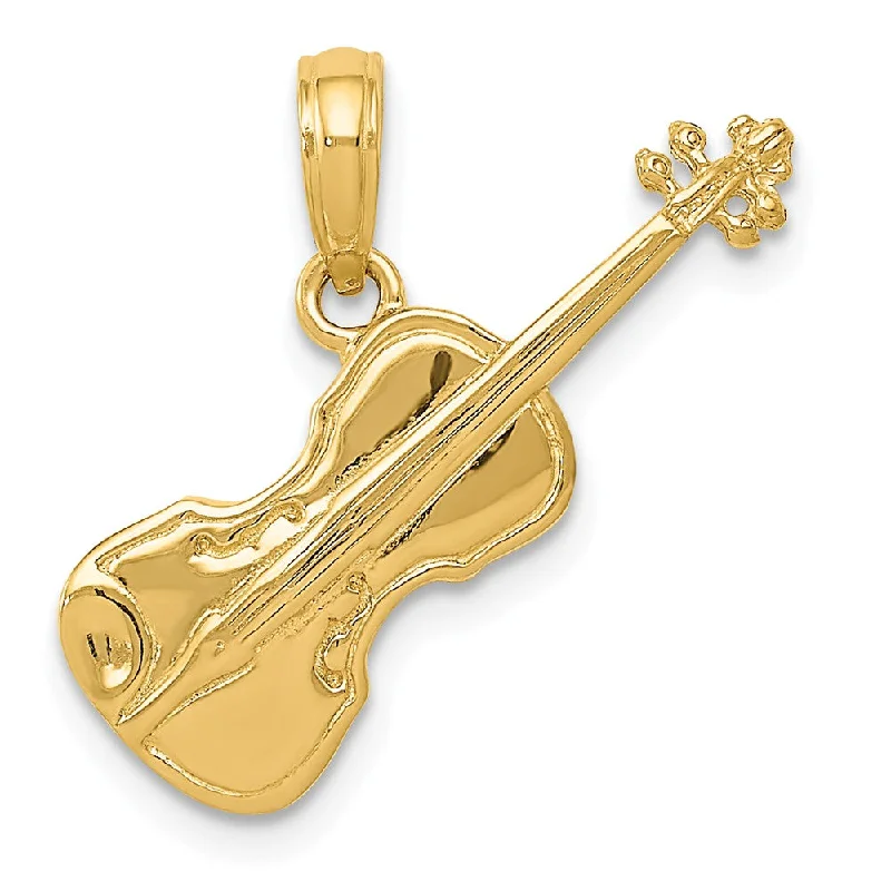 Magnetic - Locking Pendant with Hidden Compartment for Secret MessagesRose - Quartz Pendants with Heart - Shaped Cutouts14k Yellow Gold 3D Violin Pendant Magnetic - Locking Pendant with Hidden Compartment for Secret MessagesRose - Quartz Pendants with Heart - Shaped Cutouts14k Yellow Gold 3D Violin Pendant