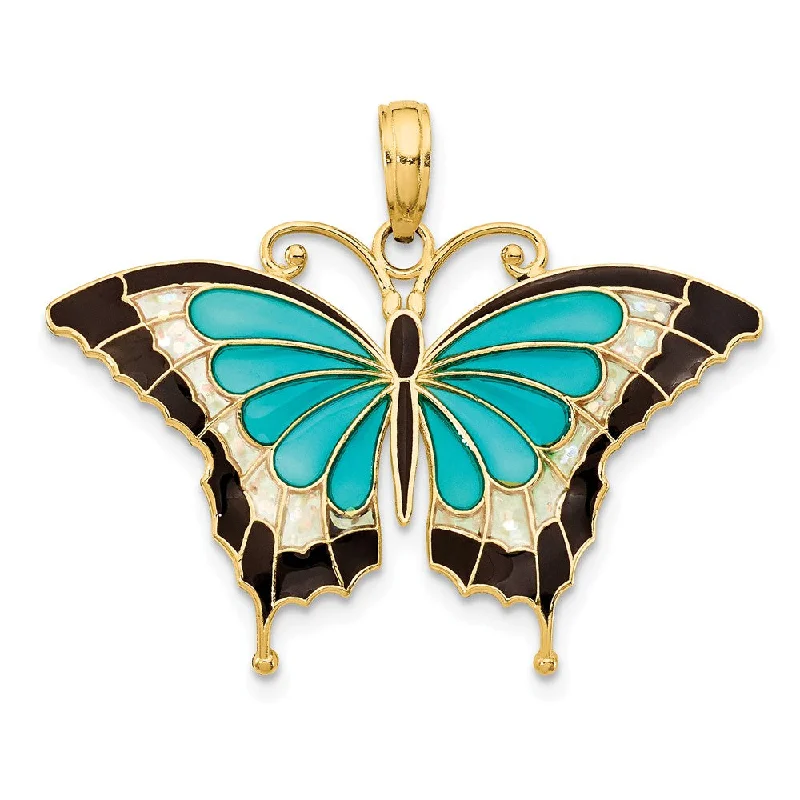 Military - Inspired Dog Tag Pendant with Engraved Service NumbersBone - Carved Pendants with Tribal - Inspired Symbols14k Yellow Gold & Aqua Translucent Acrylic Butterfly Pendant, 30mm Military - Inspired Dog Tag Pendant with Engraved Service NumbersBone - Carved Pendants with Tribal - Inspired Symbols14k Yellow Gold & Aqua Translucent Acrylic Butterfly Pendant, 30mm