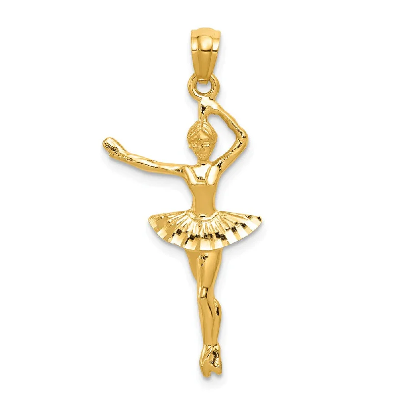 3D - Printed Polymer Clay Animal - Print Pendant for a Fun and Quirky AccessoryRecycled Metal Pendants with Upcycled Jewelry Components14k Yellow Gold Diamond Cut Ballet Dancer Pendant 3D - Printed Polymer Clay Animal - Print Pendant for a Fun and Quirky AccessoryRecycled Metal Pendants with Upcycled Jewelry Components14k Yellow Gold Diamond Cut Ballet Dancer Pendant