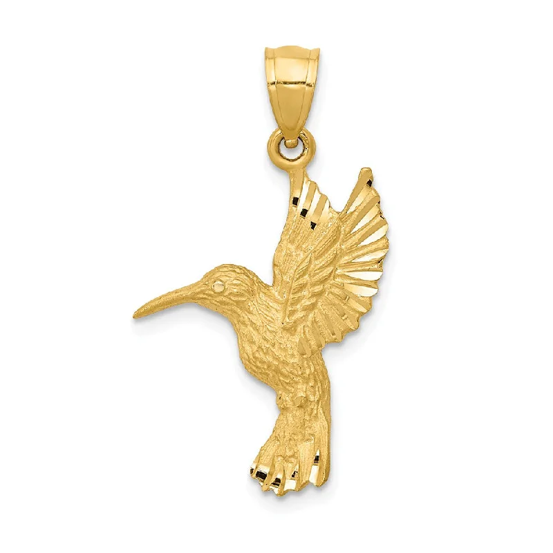 Rhinestone - Encrusted Crown Pendant for Little Girls' Dress - UpOpal - Set Pendants with Iridescent Fire - Opal Centers14k Yellow Gold Diamond Cut Hummingbird Pendant Rhinestone - Encrusted Crown Pendant for Little Girls' Dress - UpOpal - Set Pendants with Iridescent Fire - Opal Centers14k Yellow Gold Diamond Cut Hummingbird Pendant