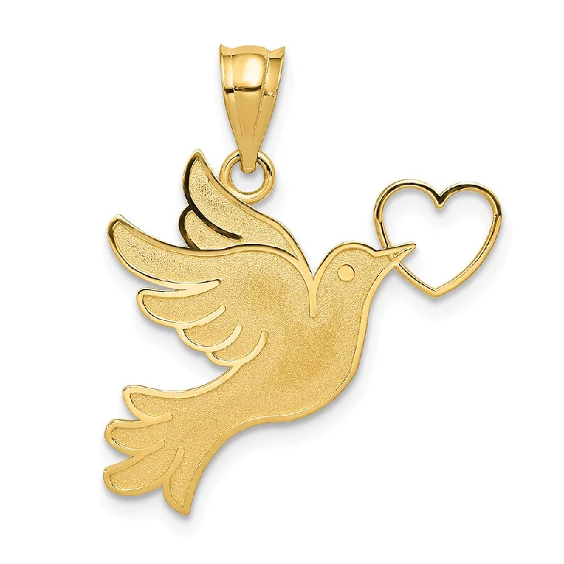 Laser - Cut Woodland Scene Pendant for Nature EnthusiastsStainless Steel Pendants with Laser - Etched Motivational Quotes14k Yellow Gold Dove with Heart Pendant Laser - Cut Woodland Scene Pendant for Nature EnthusiastsStainless Steel Pendants with Laser - Etched Motivational Quotes14k Yellow Gold Dove with Heart Pendant