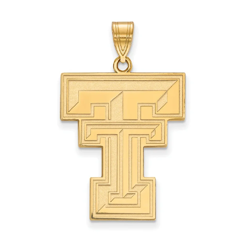 Water - Resistant Stainless Steel Diving - Themed Pendant for DiversLeather - Wrapped Pendants with Brass Stud Embellishments14k Yellow Gold Texas Tech U. XL Pendant Water - Resistant Stainless Steel Diving - Themed Pendant for DiversLeather - Wrapped Pendants with Brass Stud Embellishments14k Yellow Gold Texas Tech U. XL Pendant