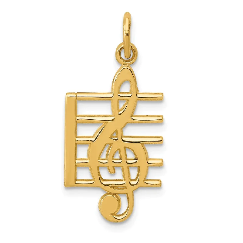 Customized Birthstone Pendant with Engraved Name for a Personalized TouchHand - Carved Wooden Pendants with Folk - Art Motifs14k Yellow Gold Treble Clef and Staff Pendant Customized Birthstone Pendant with Engraved Name for a Personalized TouchHand - Carved Wooden Pendants with Folk - Art Motifs14k Yellow Gold Treble Clef and Staff Pendant