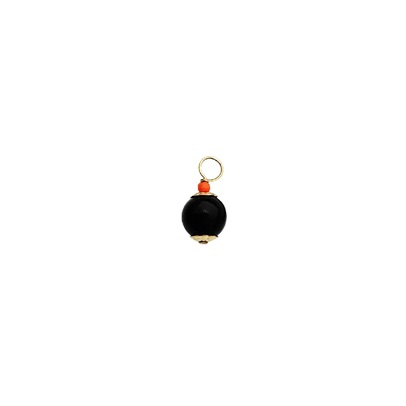 Handmade Leather - Wrapped Crystal Pendant for a Bohemian AestheticCrystal - Encrusted Pendants in the Shape of a CrownBlack Onyx Ball Pendant (14K) Handmade Leather - Wrapped Crystal Pendant for a Bohemian AestheticCrystal - Encrusted Pendants in the Shape of a CrownBlack Onyx Ball Pendant (14K)