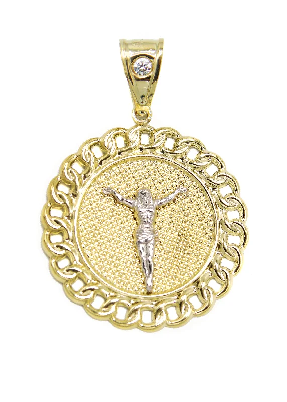 Crystal healing pendants for wellness enthusiasts10K Gold Jesus Pendant | 7.2 Grams Crystal healing pendants for wellness enthusiasts10K Gold Jesus Pendant | 7.2 Grams
