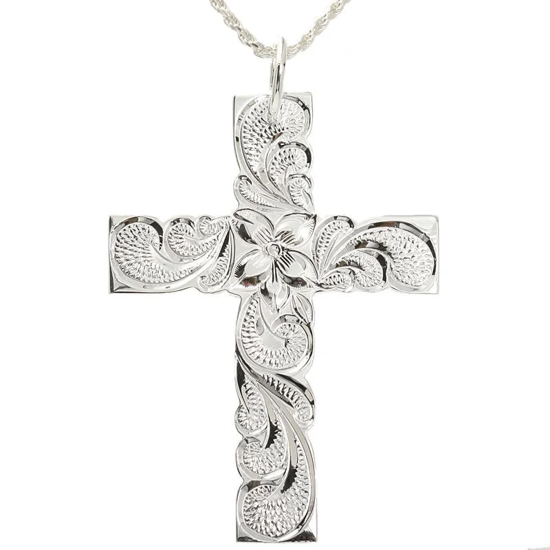 Zodiac sign pendants for astrology loversSterling Silver Queen Scroll Cross Pendant (Large) (Chain Sold Separately) Zodiac sign pendants for astrology loversSterling Silver Queen Scroll Cross Pendant (Large) (Chain Sold Separately)