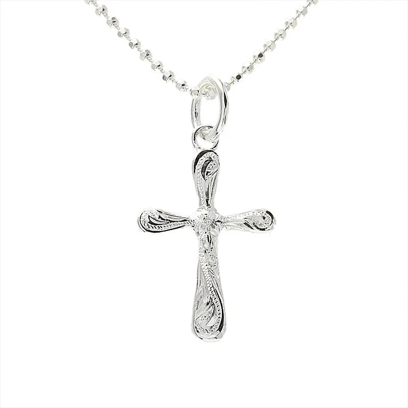 Moon phase pendants for celestial loversSterling Silver Hawaiian Scroll Cross Pendant (Chain Sold Separately) Moon phase pendants for celestial loversSterling Silver Hawaiian Scroll Cross Pendant (Chain Sold Separately)