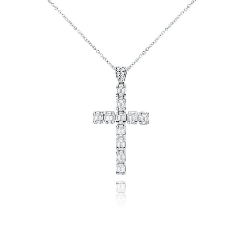Infinity symbol necklaces for couplesInvisible set Diamonds "Claudia" Cross Pendent. Infinity symbol necklaces for couplesInvisible set Diamonds "Claudia" Cross Pendent.