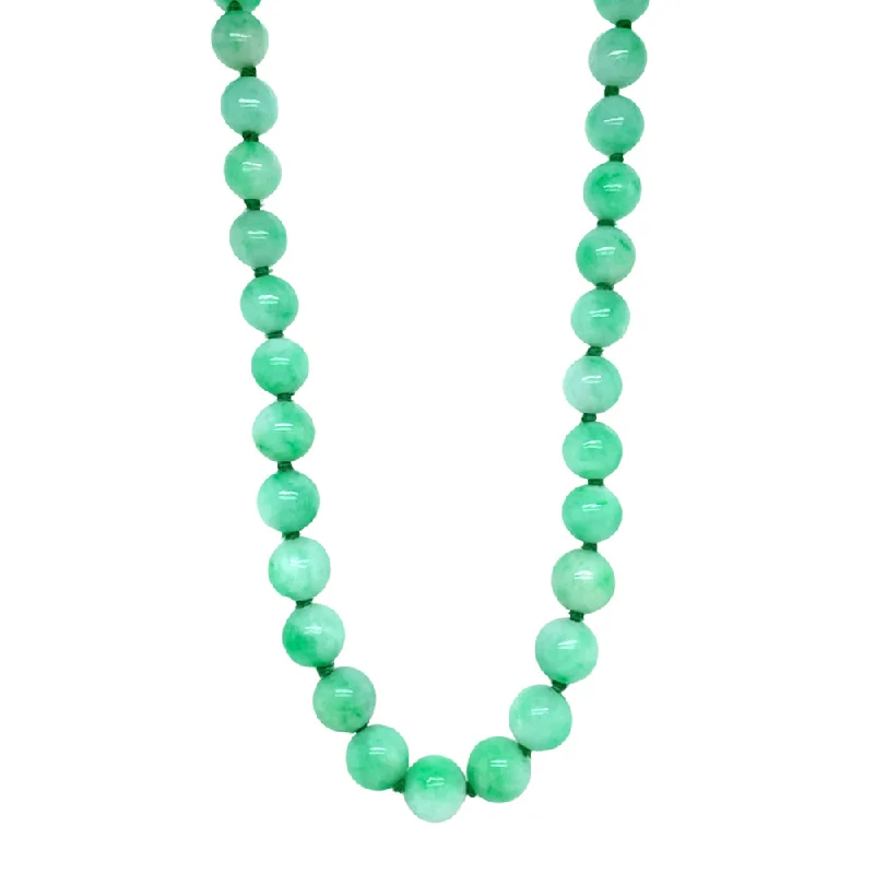 Layered chain necklaces for everyday wearJadeite & Yellow Gold Beaded Necklace - "Amity" Layered chain necklaces for everyday wearJadeite & Yellow Gold Beaded Necklace - "Amity"