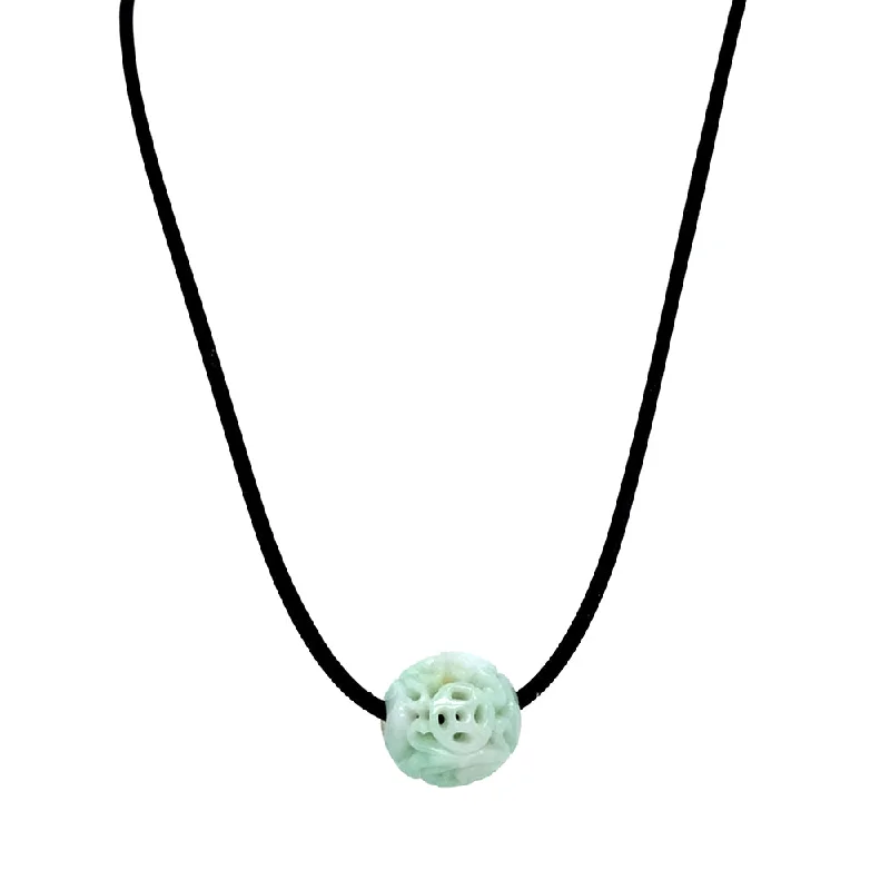 Vintage coin pendants for antique looksNatural Green Jadeite & Rubber Cord Necklace - "Senecio" Vintage coin pendants for antique looksNatural Green Jadeite & Rubber Cord Necklace - "Senecio"