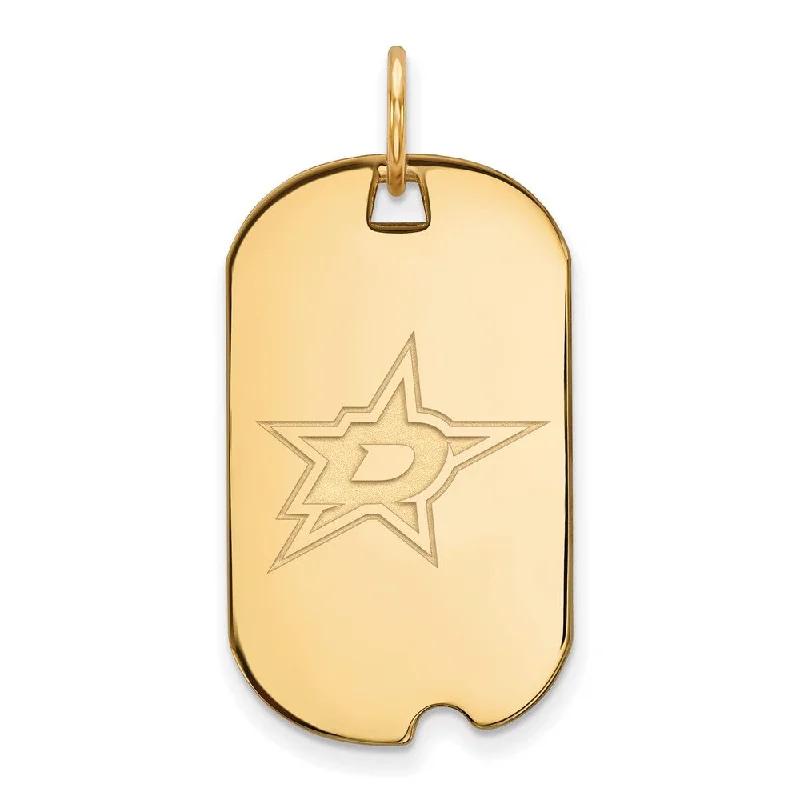 Water - Resistant Stainless Steel Diving - Themed Pendant for DiversLeather - Wrapped Pendants with Brass Stud EmbellishmentsSS 14k Yellow Gold Plated NHL Dallas Stars Dog Tag Pendant Water - Resistant Stainless Steel Diving - Themed Pendant for DiversLeather - Wrapped Pendants with Brass Stud EmbellishmentsSS 14k Yellow Gold Plated NHL Dallas Stars Dog Tag Pendant