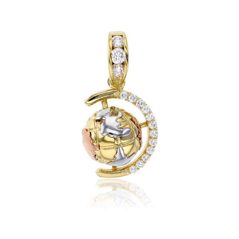Gothic - Style Skull Pendant with Red Enamel Accents for Alternative FashionResin Pendants with Encapsulated Butterfly WingsTricolor CZ Globe Pendant (14K) Gothic - Style Skull Pendant with Red Enamel Accents for Alternative FashionResin Pendants with Encapsulated Butterfly WingsTricolor CZ Globe Pendant (14K)