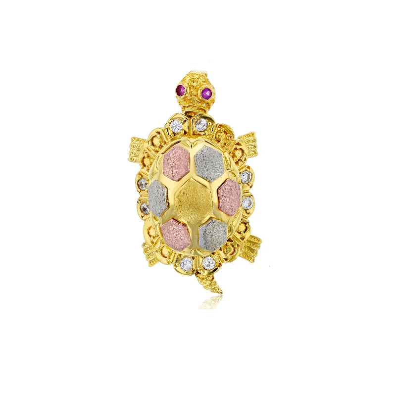 Hand - Carved Jade Buddha Pendant for Spiritual and Cultural SignificanceGold - Plated Pendants with Enameled Floral BouquetsTricolor Turtle Motion Pendant with Removable (14K) Hand - Carved Jade Buddha Pendant for Spiritual and Cultural SignificanceGold - Plated Pendants with Enameled Floral BouquetsTricolor Turtle Motion Pendant with Removable (14K)