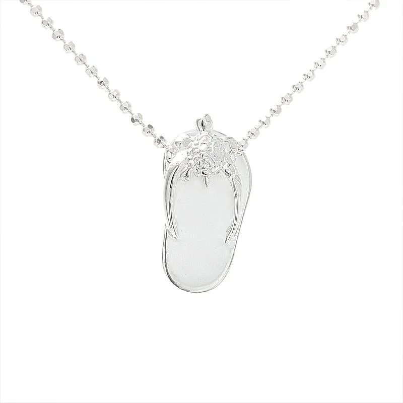 Stainless steel pendants for durabilitySterling Silver Honu (Hawaiian Turtle) Plain Slipper Pendant (Chain Sold Separately) Stainless steel pendants for durabilitySterling Silver Honu (Hawaiian Turtle) Plain Slipper Pendant (Chain Sold Separately)
