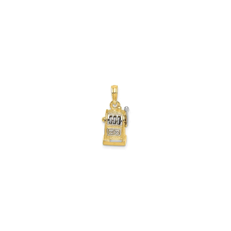 Water - Resistant Stainless Steel Diving - Themed Pendant for DiversLeather - Wrapped Pendants with Brass Stud EmbellishmentsTwo-Toned Moveable Slot Machine Pendant (14K) Water - Resistant Stainless Steel Diving - Themed Pendant for DiversLeather - Wrapped Pendants with Brass Stud EmbellishmentsTwo-Toned Moveable Slot Machine Pendant (14K)